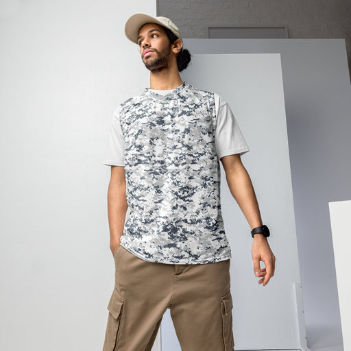 Digital Snow CAMO Unisex Basketball Jersey - 2XS
