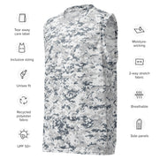Digital Snow CAMO Unisex Basketball Jersey