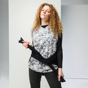 Digital Snow CAMO Unisex Basketball Jersey
