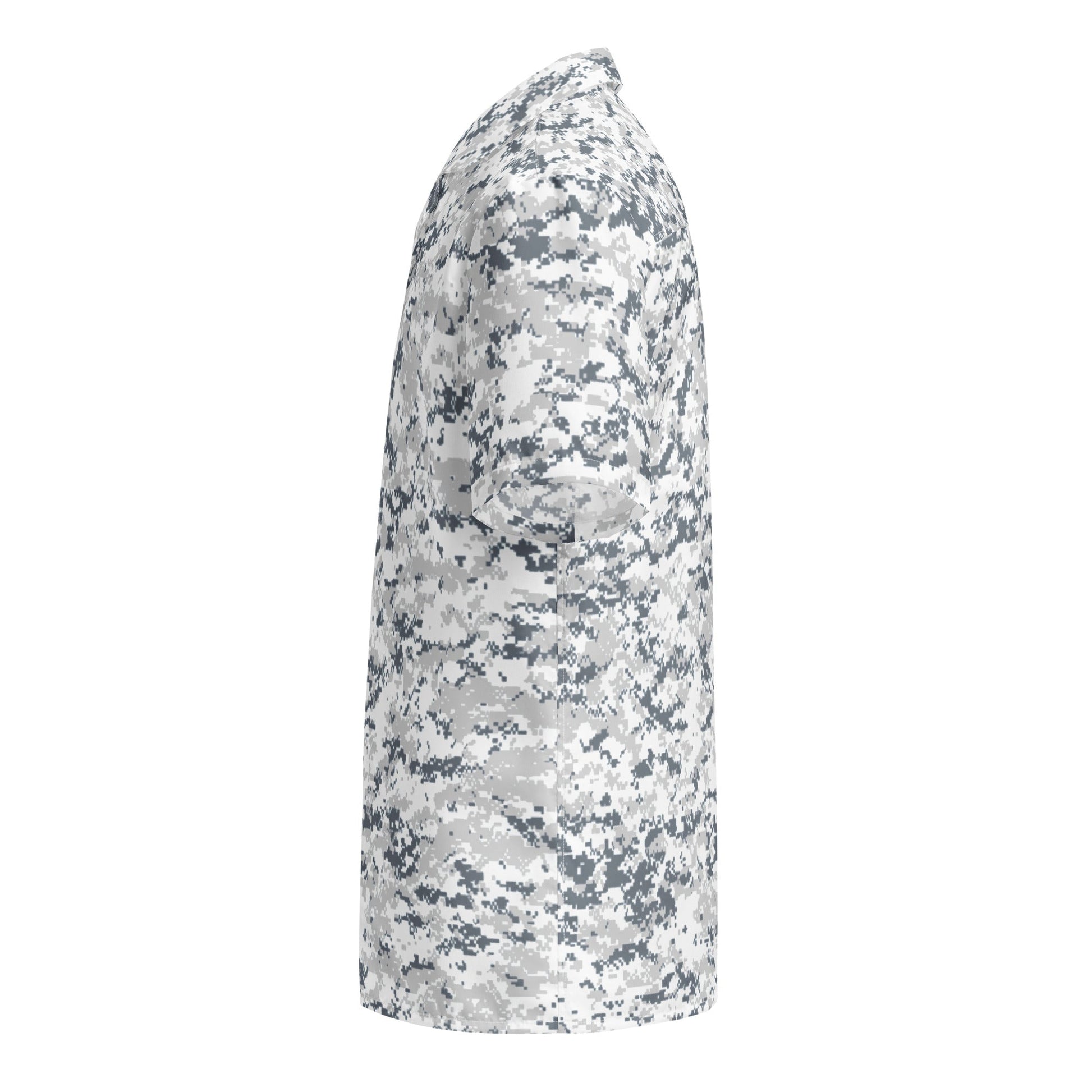 Digital Snow CAMO Unisex button shirt - Button Shirts