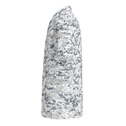 Digital Snow CAMO Unisex button shirt - Button Shirts