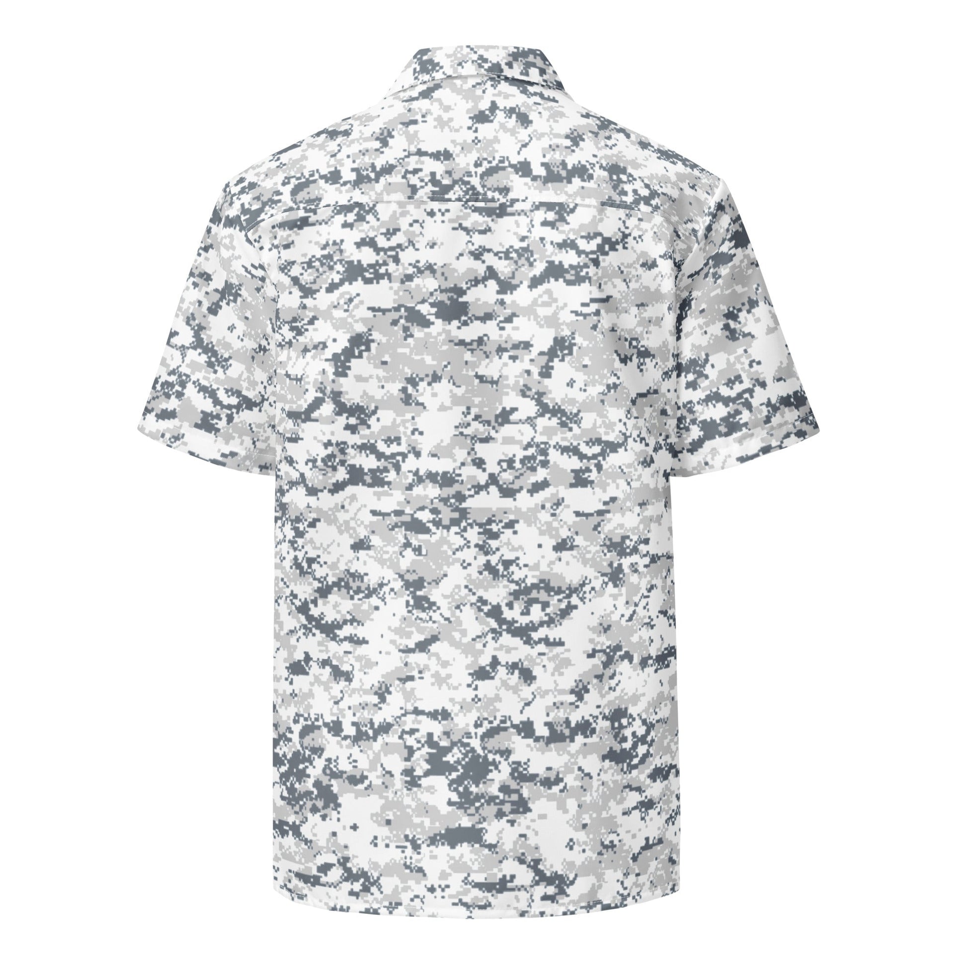 Digital Snow CAMO Unisex button shirt - Button Shirts