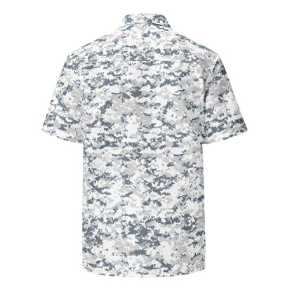 Digital Snow CAMO Unisex button shirt - Button Shirts