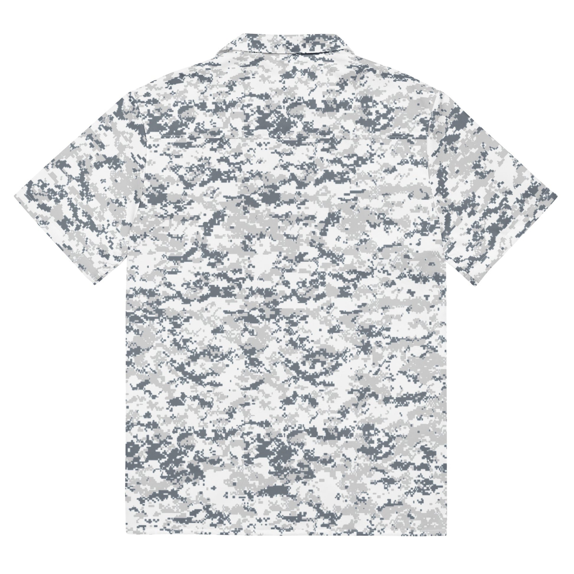 Digital Snow CAMO Unisex button shirt - Button Shirts