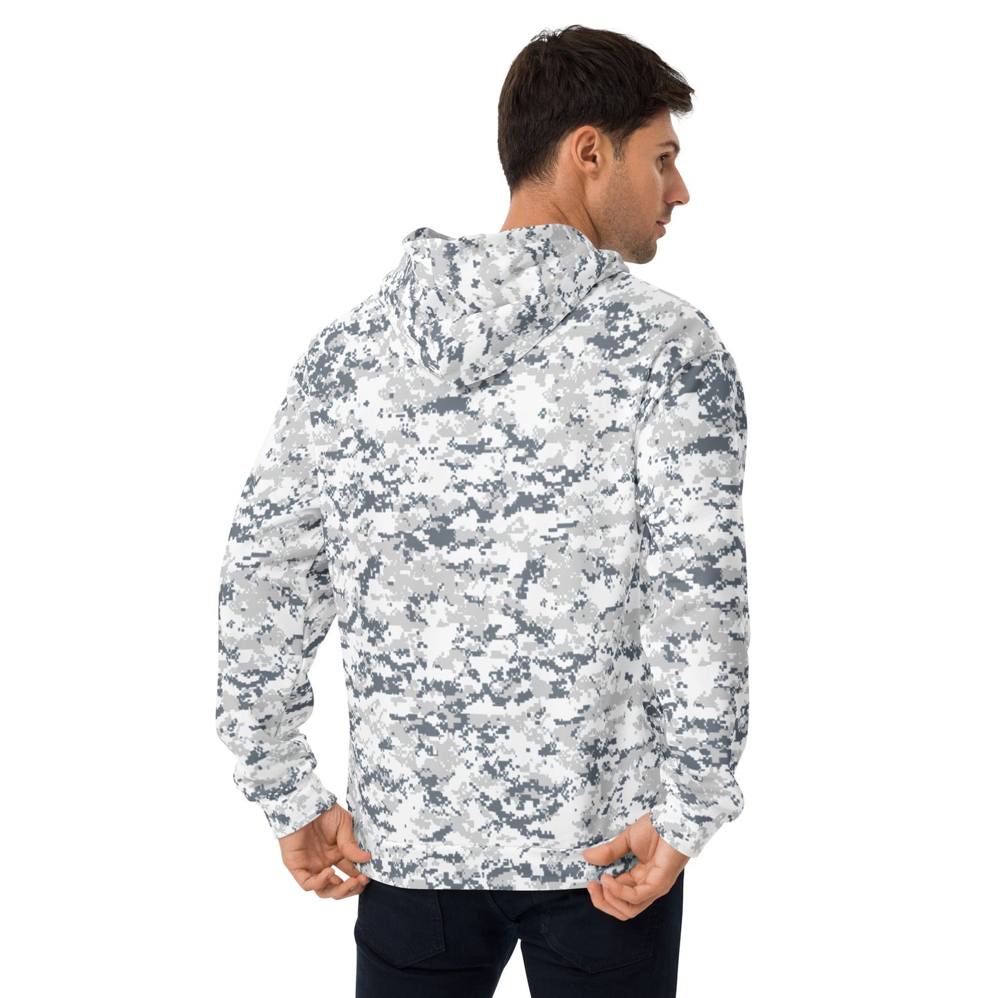 Digital Snow CAMO Unisex Hoodie - Hoodies