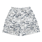 Digital Snow CAMO Unisex Mesh Shorts - 2XS