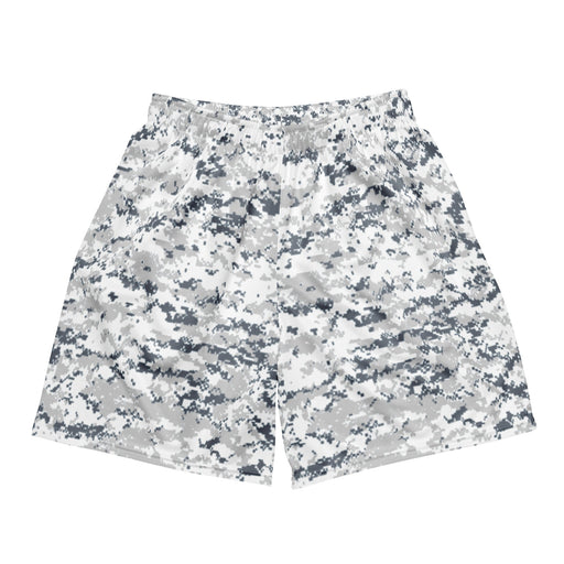Digital Snow CAMO Unisex Mesh Shorts - 2XS