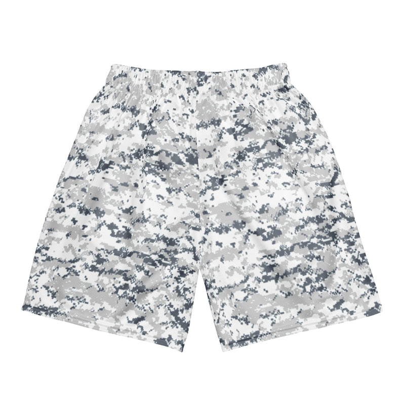 Digital Snow CAMO Unisex Mesh Shorts