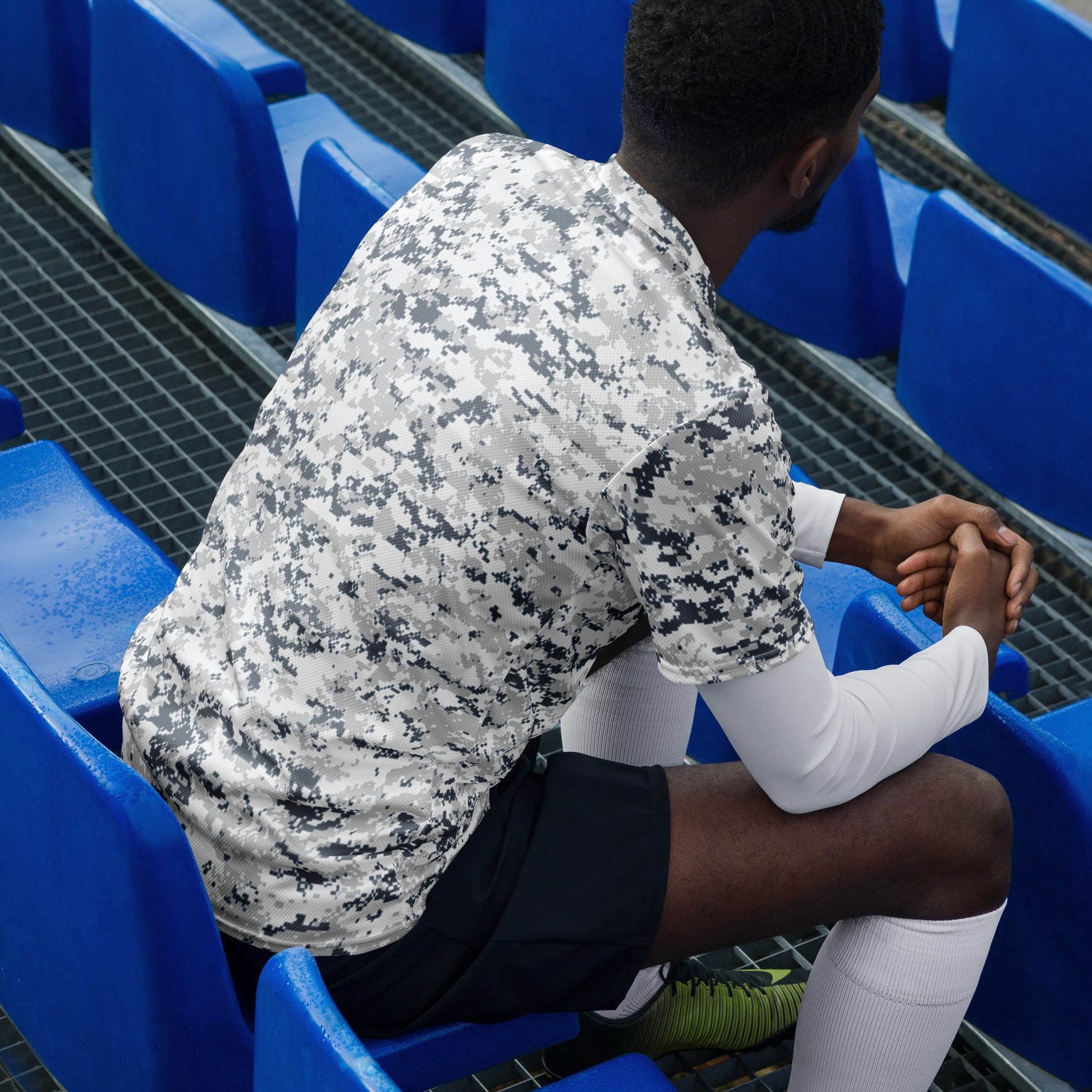 Digital Snow CAMO unisex sports jersey Sports Jerseys