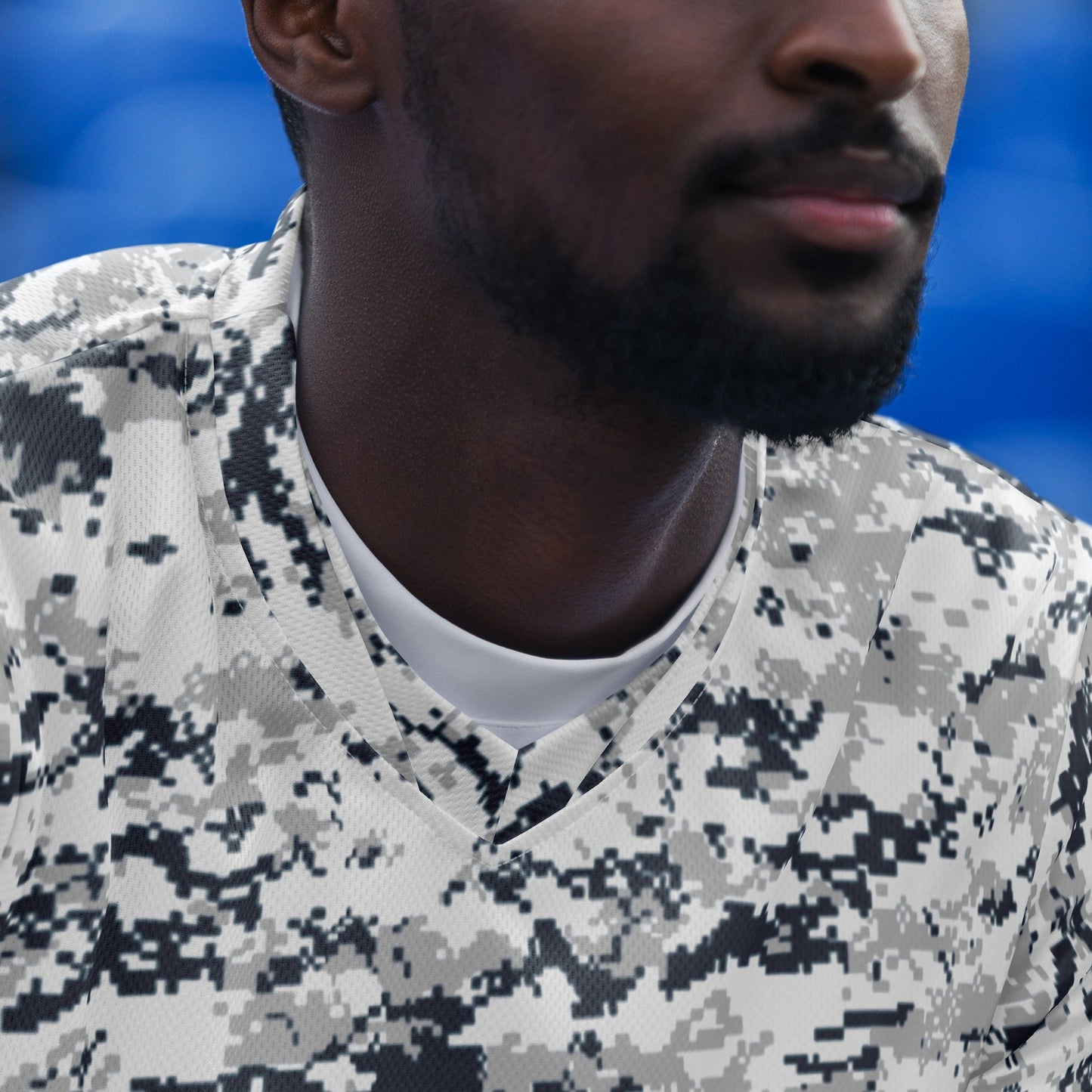 Digital Snow CAMO unisex sports jersey Sports Jerseys