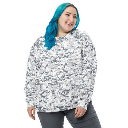 Digital Snow CAMO Unisex Sweatshirt - Sweatshirts