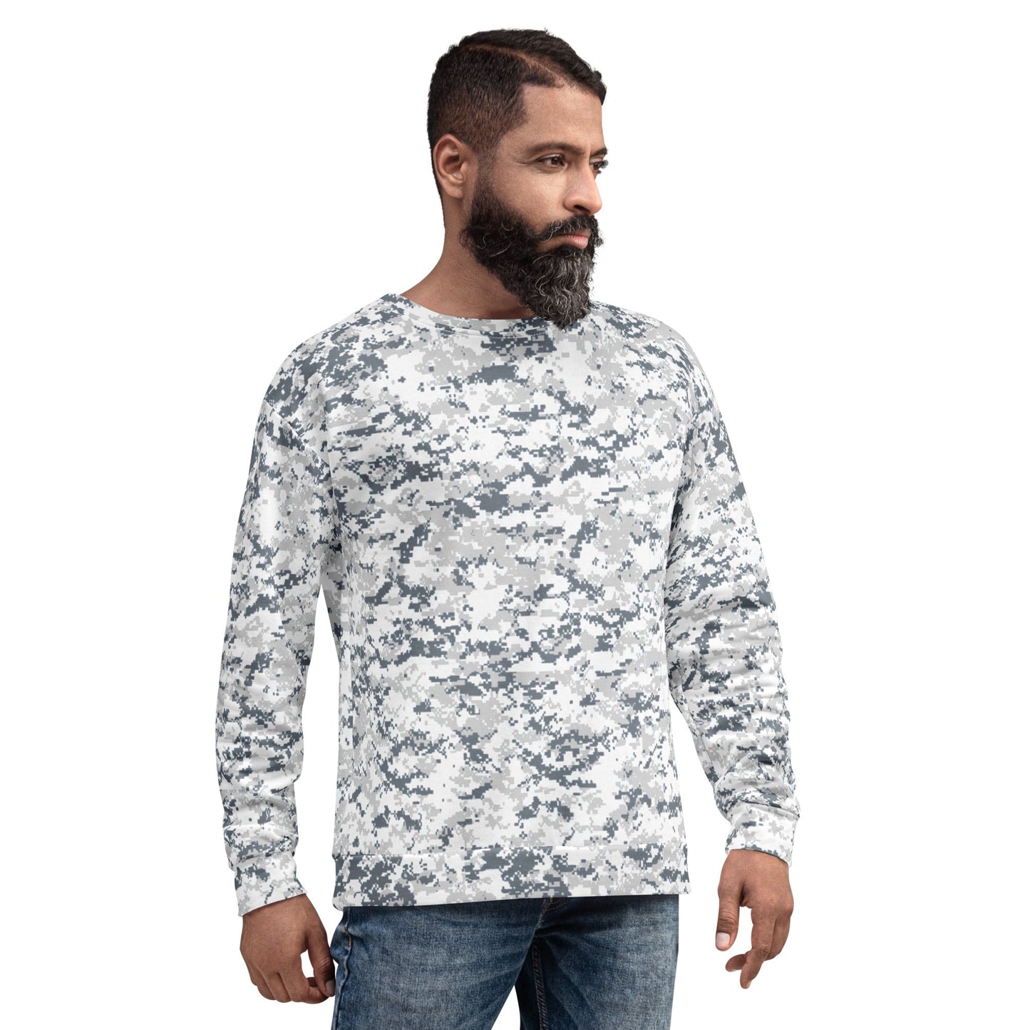 Digital Snow CAMO Unisex Sweatshirt - Sweatshirts