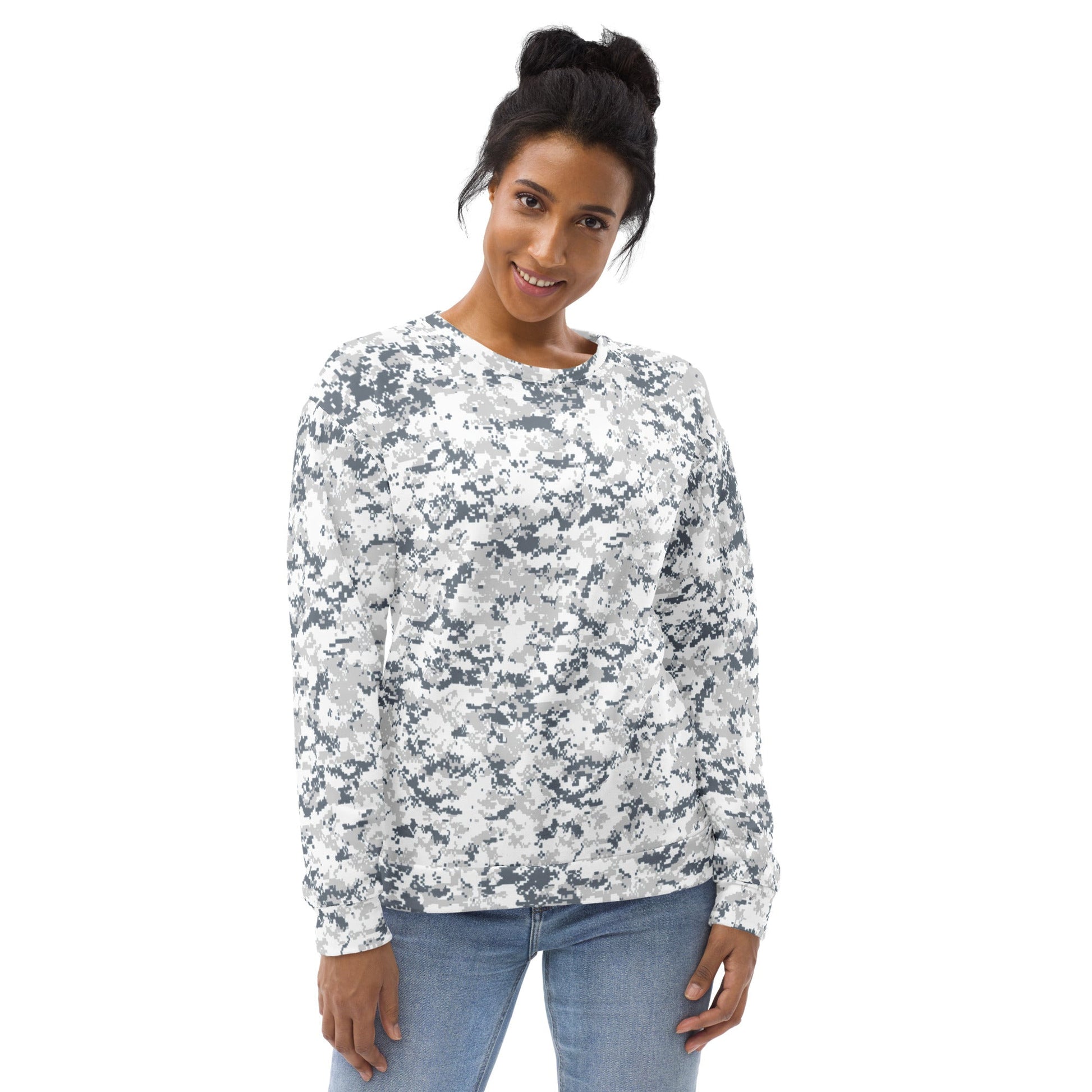 Digital Snow CAMO Unisex Sweatshirt - Sweatshirts