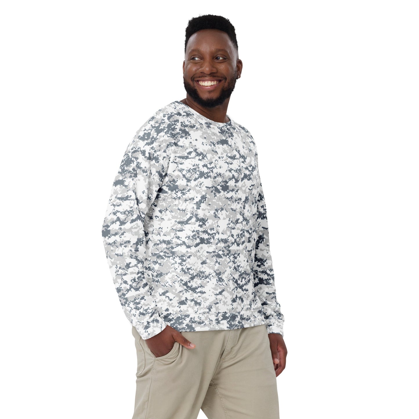 Digital Snow CAMO Unisex Sweatshirt - Sweatshirts