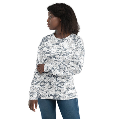 Digital Snow CAMO Unisex Sweatshirt - Sweatshirts