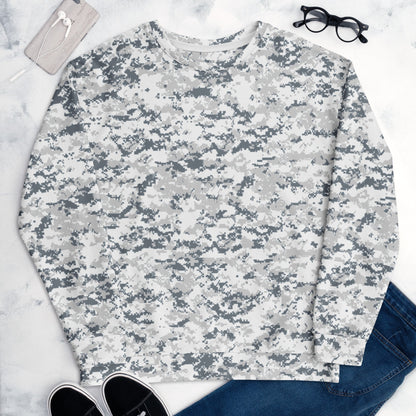 Digital Snow CAMO Unisex Sweatshirt - Sweatshirts