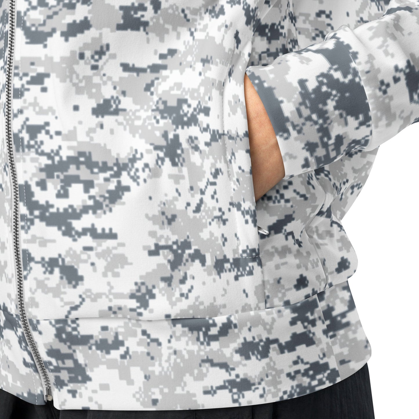 Digital Snow CAMO Unisex track jacket - Track Jackets