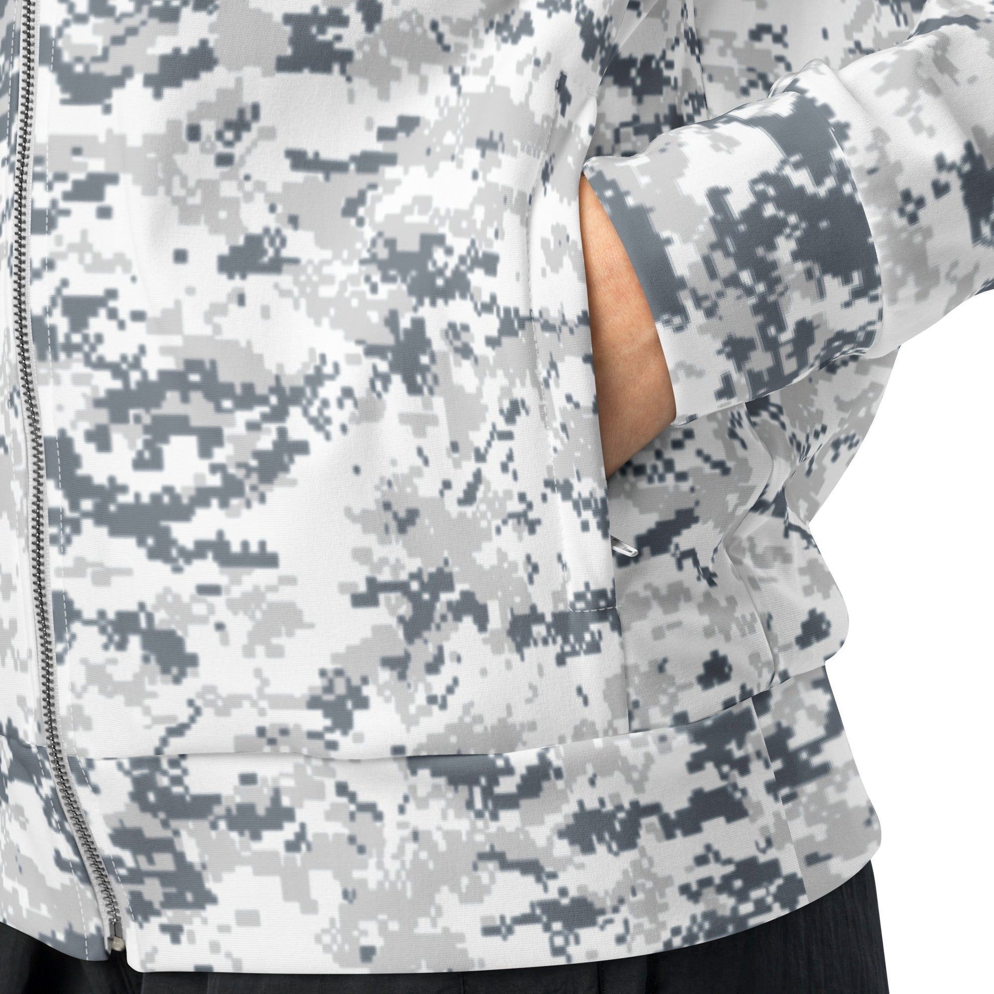 Digital Snow CAMO Unisex track jacket - Track Jackets