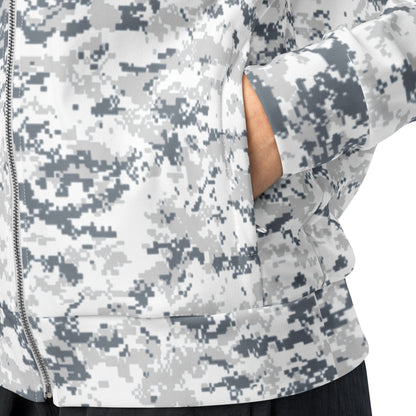 Digital Snow CAMO Unisex track jacket - Track Jackets