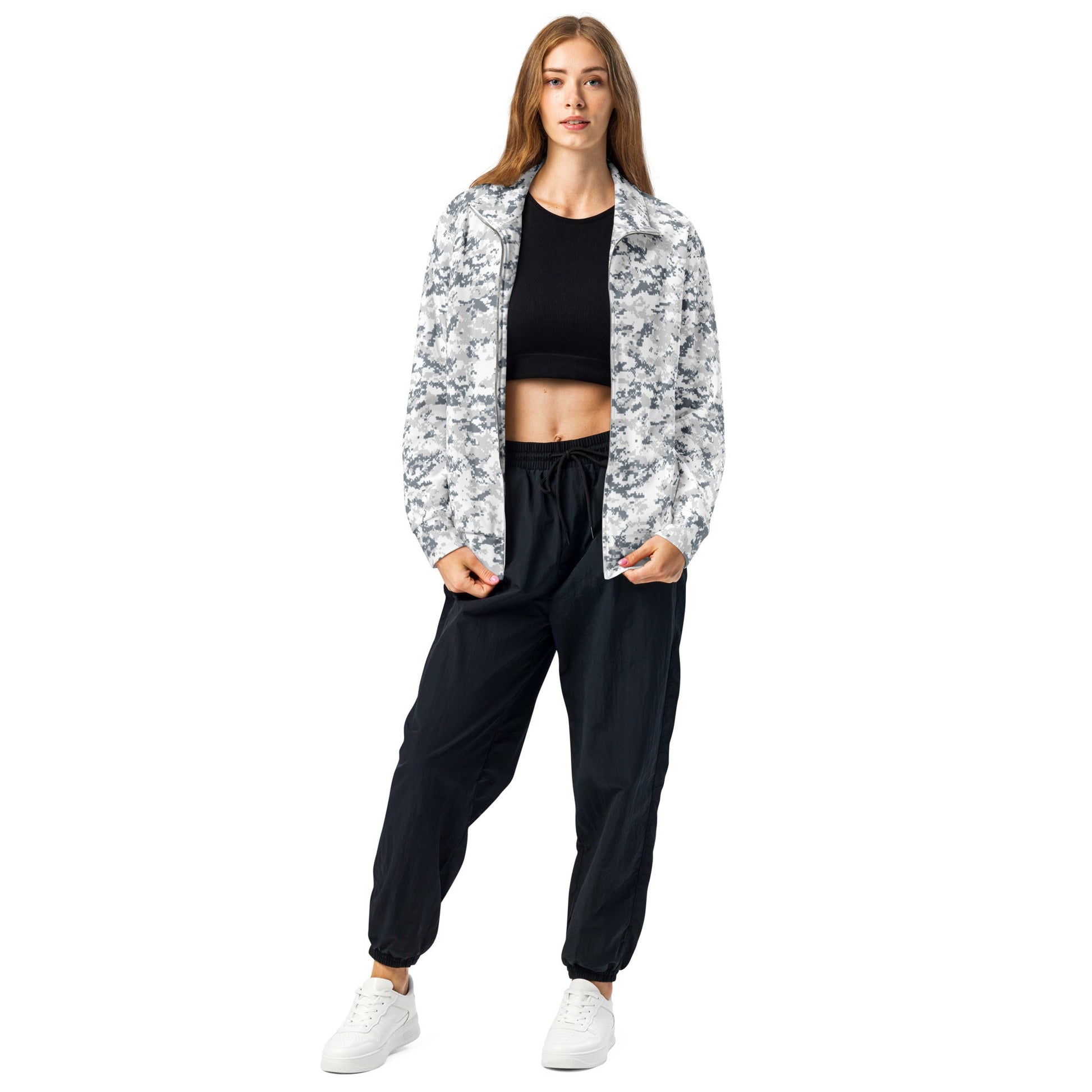 Digital Snow CAMO Unisex track jacket - Track Jackets