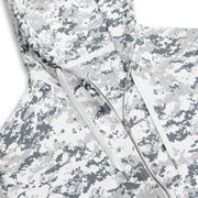Digital Snow CAMO Unisex Zip Hoodie
