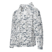 Digital Snow CAMO Unisex Zip Hoodie