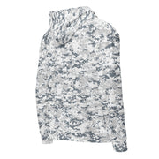 Digital Snow CAMO Unisex Zip Hoodie