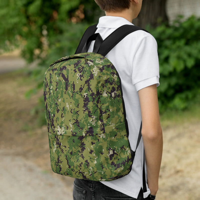 Digital Vertical Tropical Canopy CAMO Backpack - Bag