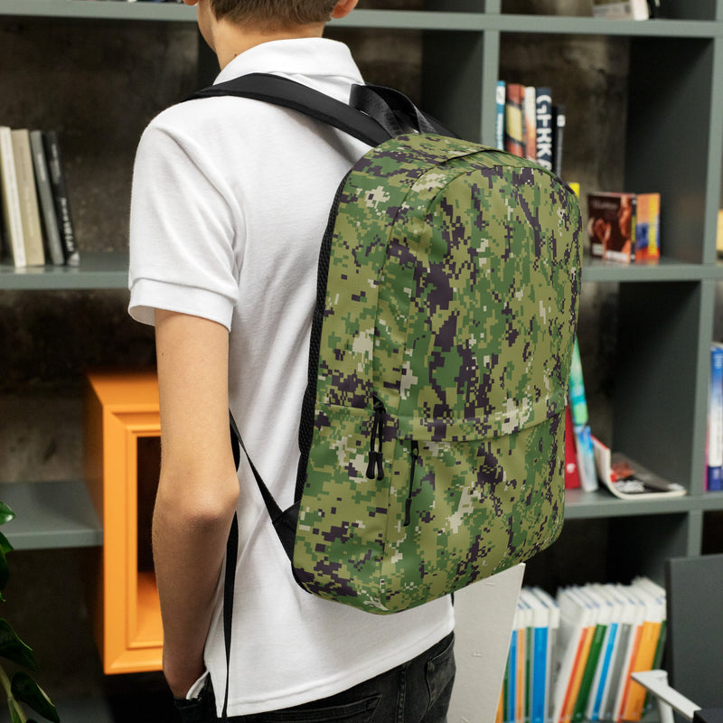 Digital Vertical Tropical Canopy CAMO Backpack - Bag