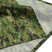 Digital Vertical Tropical Canopy CAMO Bandana - Head