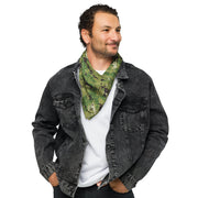 Digital Vertical Tropical Canopy CAMO Bandana - Head