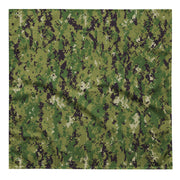 Digital Vertical Tropical Canopy CAMO Bandana - L - Head