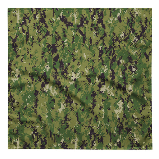 Digital Vertical Tropical Canopy CAMO Bandana - L - Head