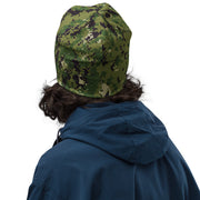 Digital Vertical Tropical Canopy CAMO Beanie - Head