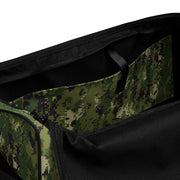 Digital Vertical Tropical Canopy CAMO Duffle Bag