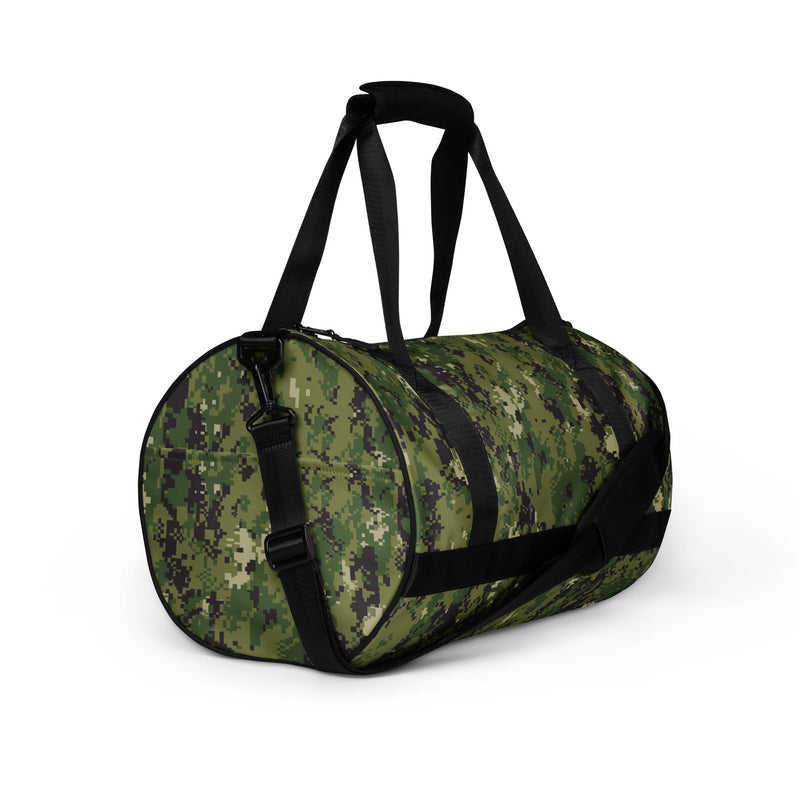 Digital Vertical Tropical Canopy CAMO Gym Bag