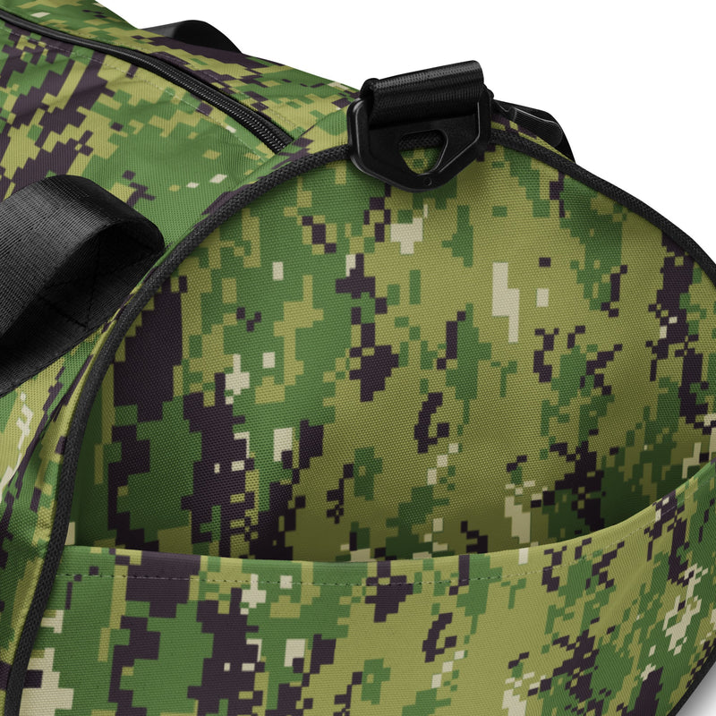 Digital Vertical Tropical Canopy CAMO Gym Bag