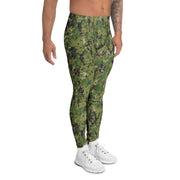 Digital Vertical Tropical Canopy CAMO Mens Leggings - Men