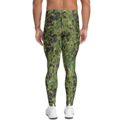 Digital Vertical Tropical Canopy CAMO Mens Leggings - Men