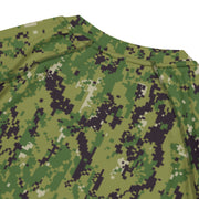 Digital Vertical Tropical Canopy CAMO Mens Short-Sleeve Rash Guard - SS