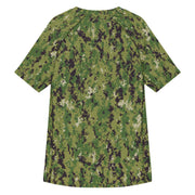 Digital Vertical Tropical Canopy CAMO Mens Short-Sleeve Rash Guard - SS