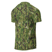 Digital Vertical Tropical Canopy CAMO Mens Short-Sleeve Rash Guard - SS
