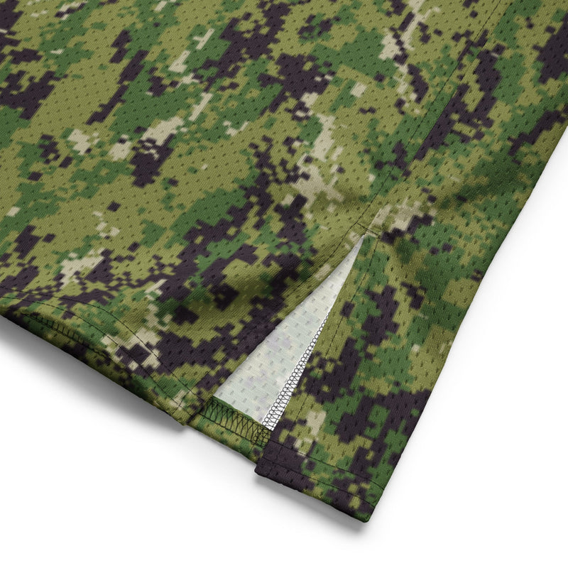 Digital Vertical Tropical Canopy CAMO Unisex American Football Jersey