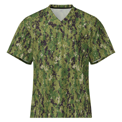 Digital Vertical Tropical Canopy CAMO Unisex American Football Jersey