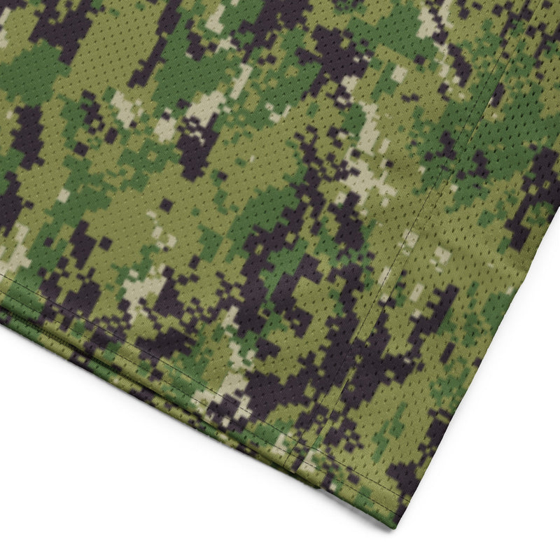Digital Vertical Tropical Canopy CAMO Unisex American Football Jersey