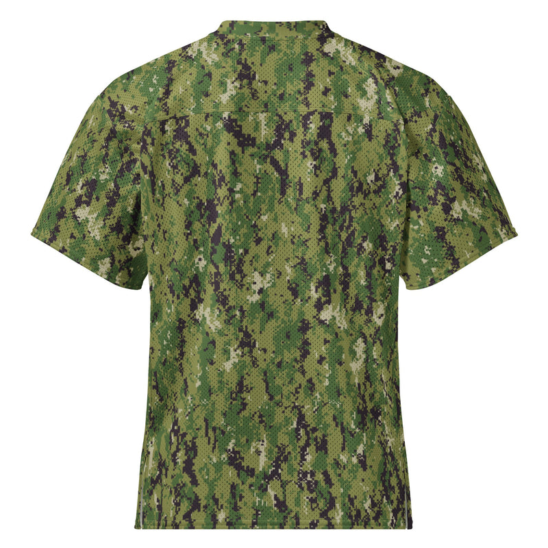 Digital Vertical Tropical Canopy CAMO Unisex American Football Jersey