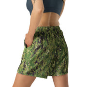 Digital Vertical Tropical Canopy CAMO Unisex Athletic Long Shorts
