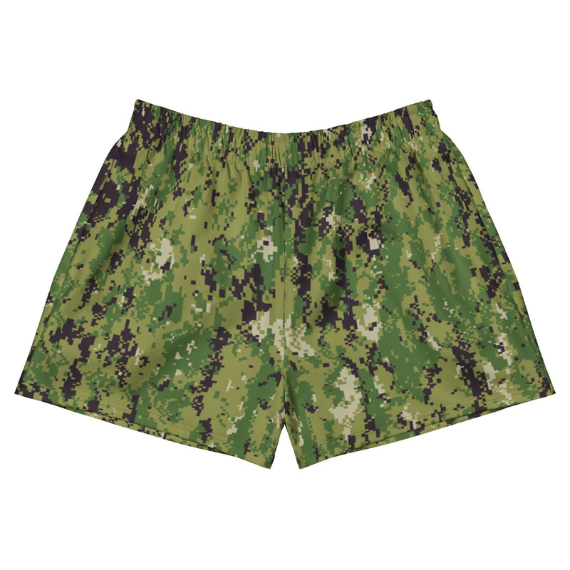Digital Vertical Tropical Canopy CAMO Unisex Athletic Shorts