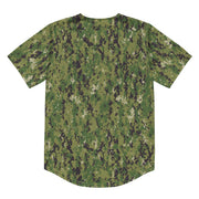 Digital Vertical Tropical Canopy CAMO Unisex Baseball Jersey