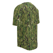 Digital Vertical Tropical Canopy CAMO Unisex Baseball Jersey